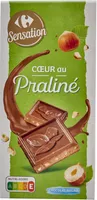 COEUR au Praliné CHOCOLAT au LAIT