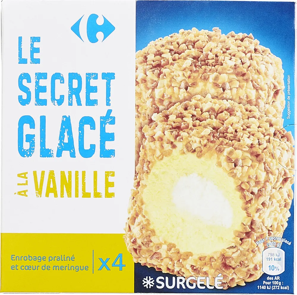 Cœur meringué vanille