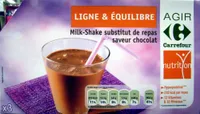 Milk-Shake substitut de repas, saveur chocolat (x 3)