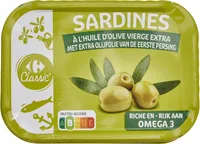Sardines à l'huile d'olive vierge extra