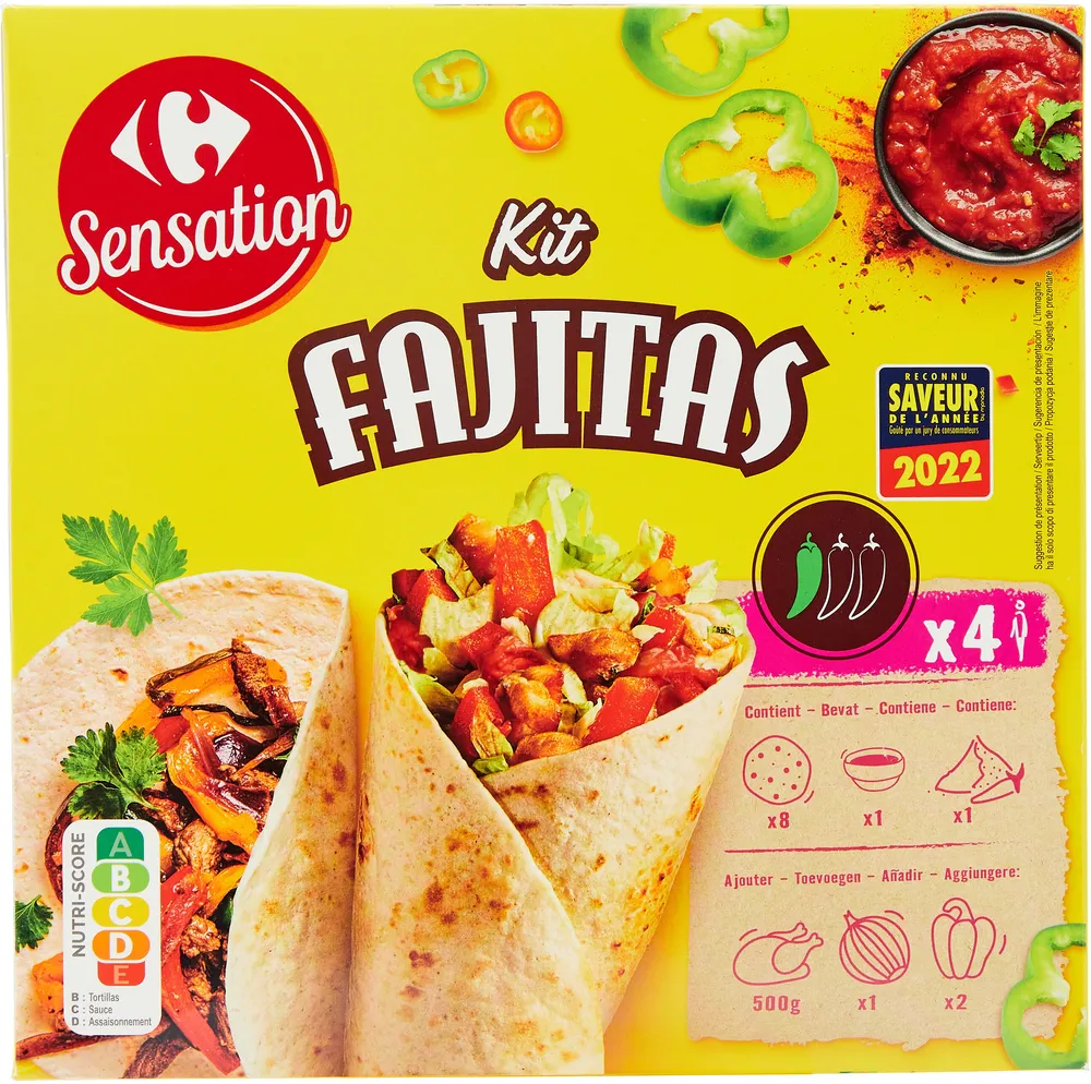 Kit fajitas