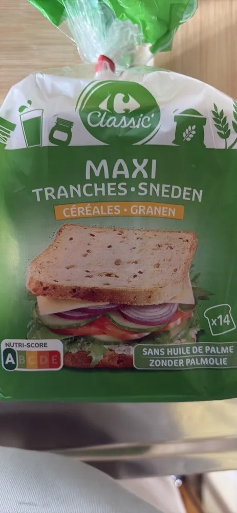 Maxi Tranches Céréales