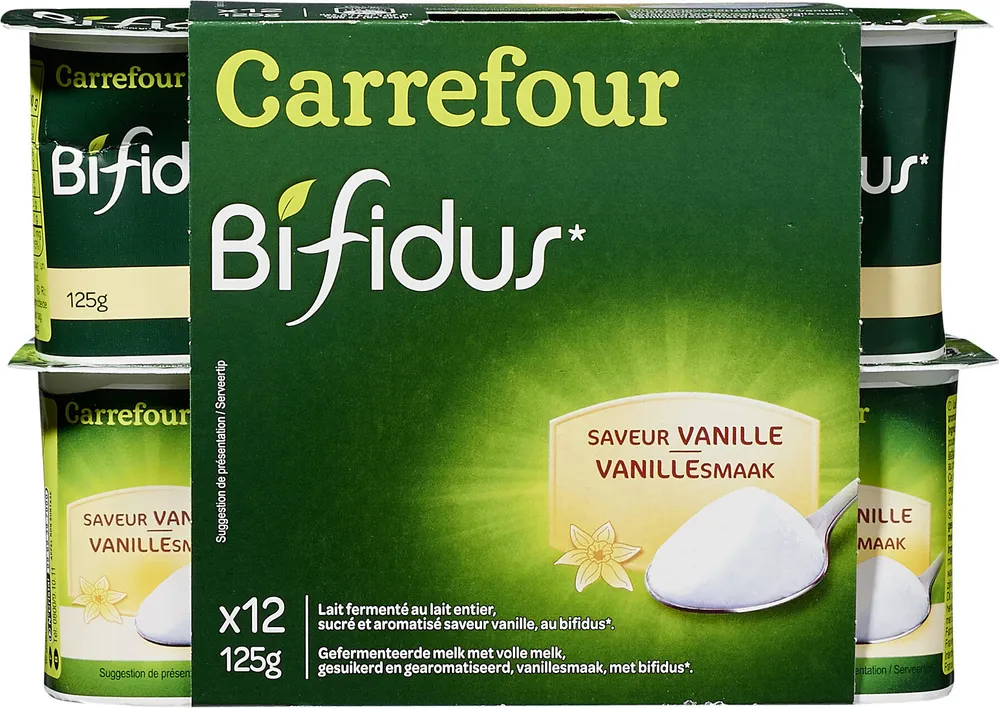 Bifidus* saveur vanille