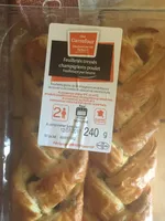 Feuilletés tressés CHAMPIGNONS POULET