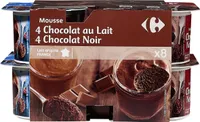 Mousses Chocolat au Lait & Chocolat Noir