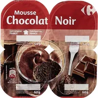 Mousse chocolat noir