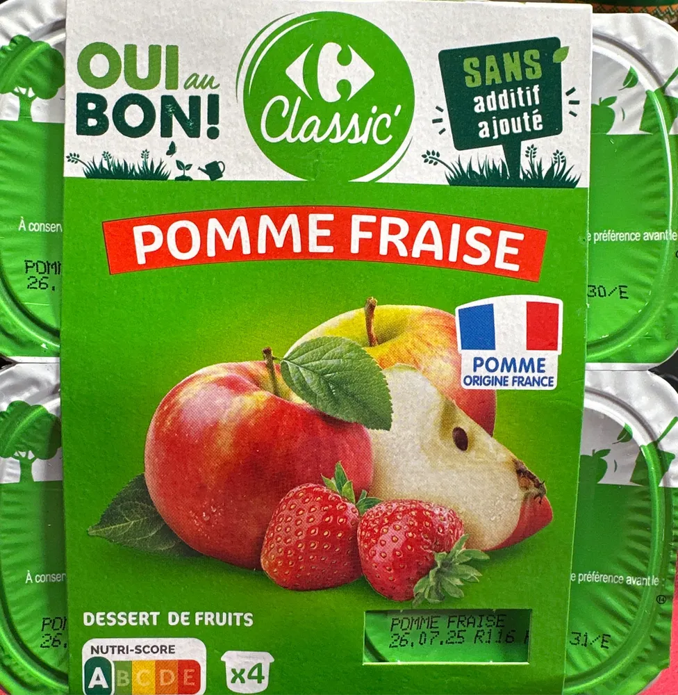 Pomme Fraise