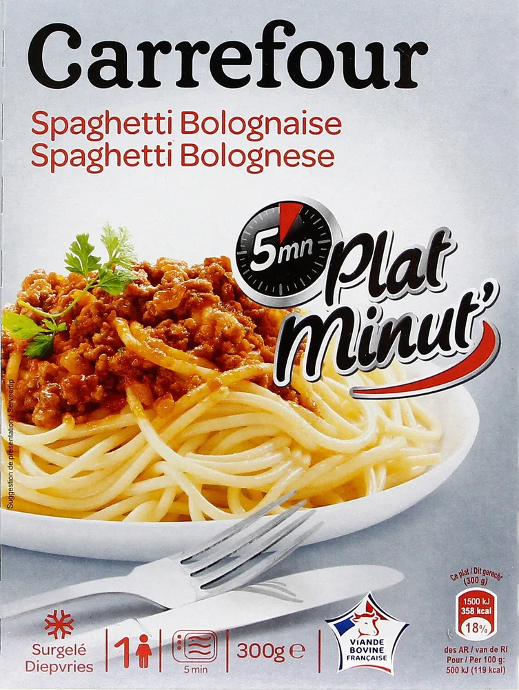 Spaghetti A la Bolognaise