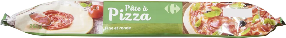 Pâte à Pizza Fine et ronde