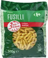 Fusilli cuisson rapide 3mn Al dente