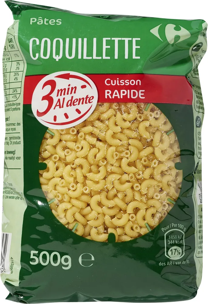 3 min COQUILLETTE