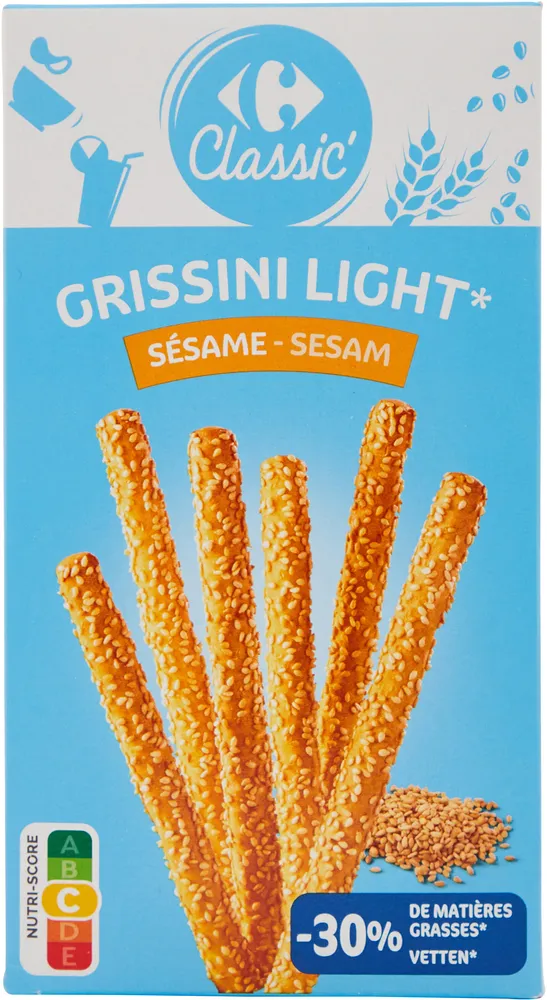 GRISSINI LIGHT* Sésame