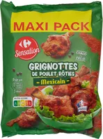 Grignottes de poulet rôties -Mexicain