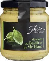Moutarde au basilic