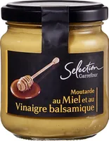 MOUTARDE Au Miel et Vinaigre balsamique