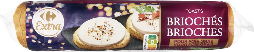 Toasts brioches