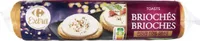 Toasts brioches