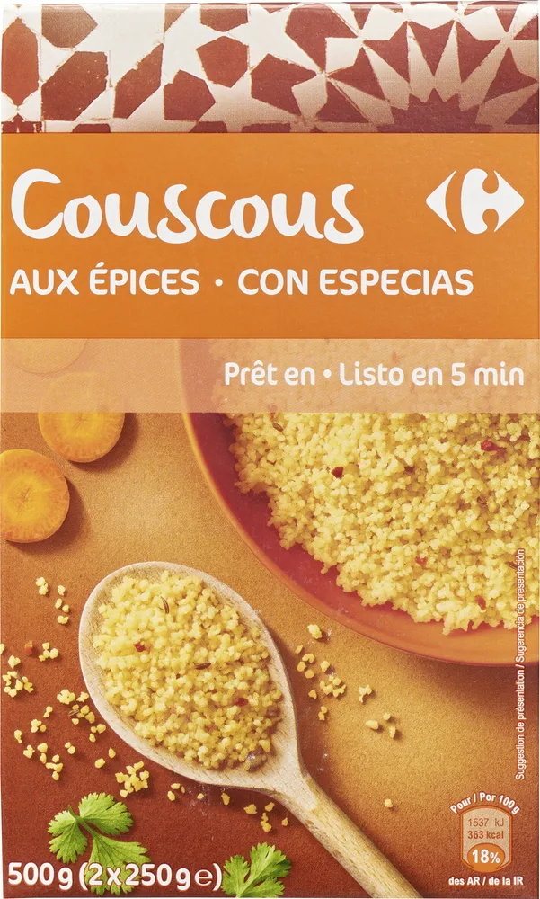 Couscous aux épices
