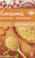 Couscous aux épices