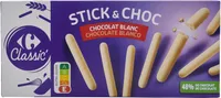Stick & Choc Chocolat blanc