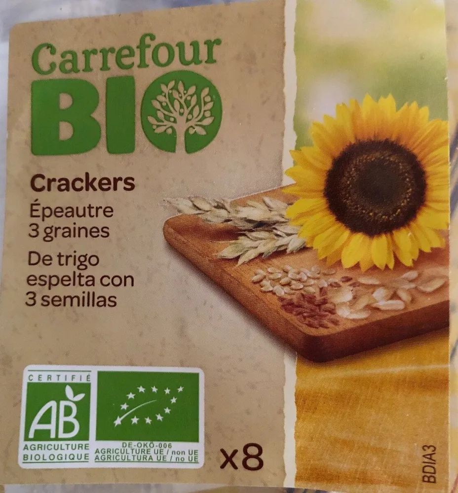 Cackers Epeautre 3 Graines