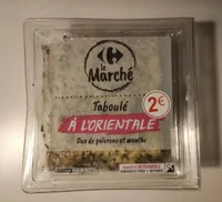 Taboulé A L'ORIENTALE Duo de poivrons et menthe