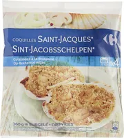 4 Coquilles Saint-Jacques*