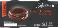 Cœur fondant - Chocolat noir