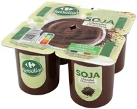 Postre de soja con chocolate