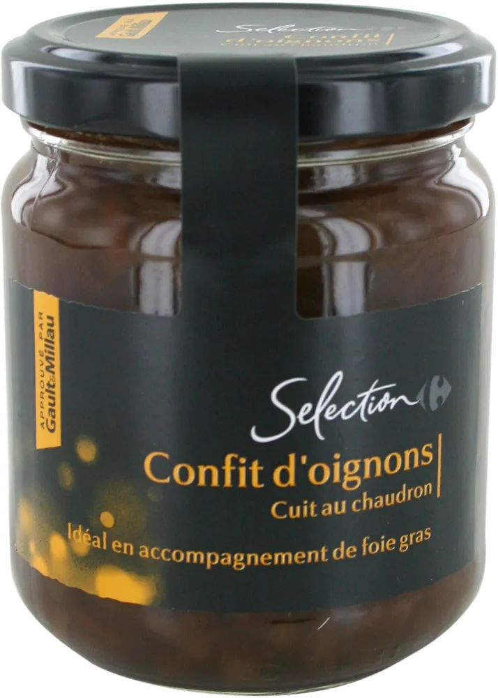 Confit d'oignons cuit au chaudron