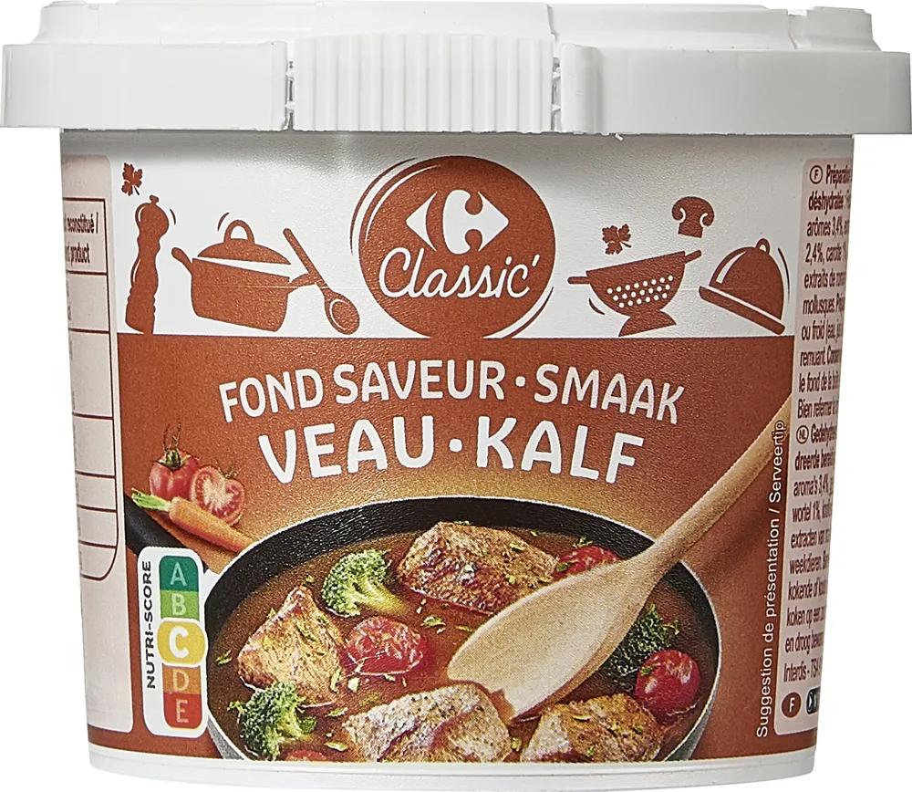 Fond pour sauces et cuissons veau