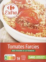Tomates Farcies Riz cuisiné à la tomate