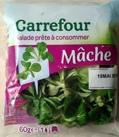 Salade prête à consommer, Mâche