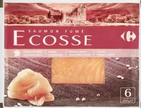 Saumon fumé élevé en écosse