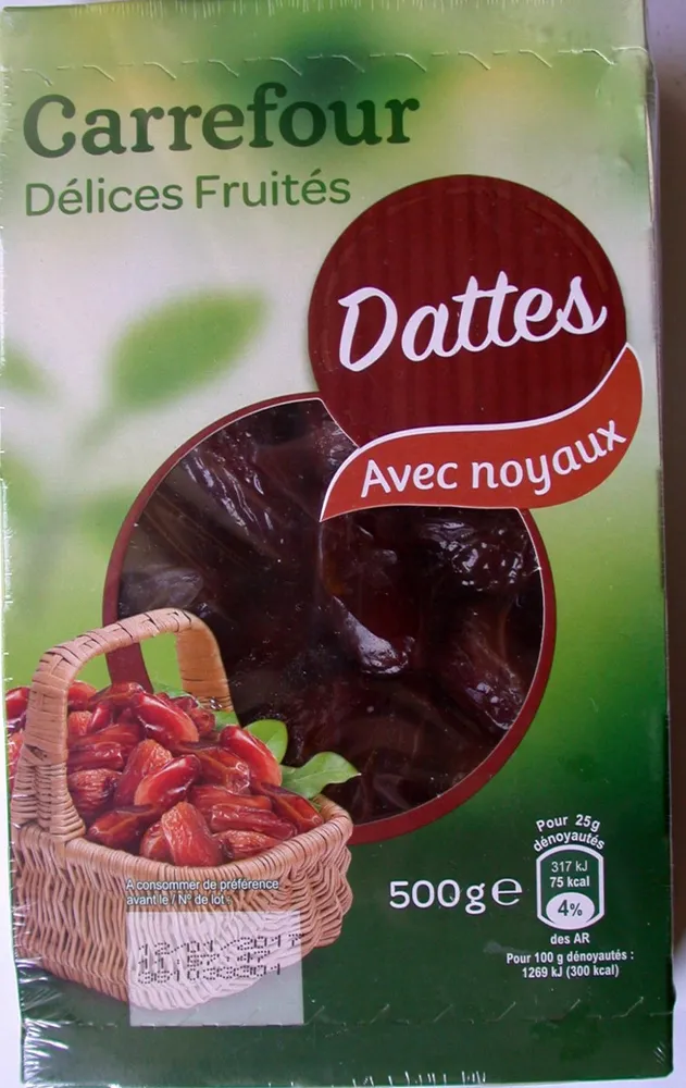 Dattes avec noyaux