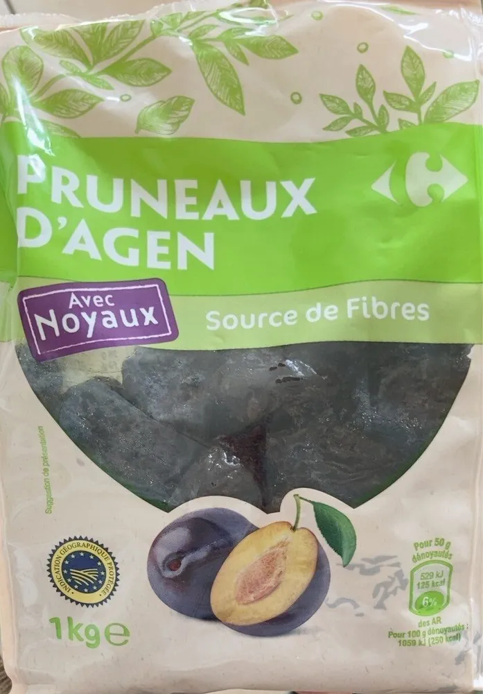 Pruneaux d'Agen avec Noyaux