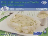 Colin d'Alaska Sauce à l'oseille