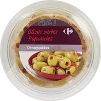 Olives piquantes À l'orientale aux piments et poivrons