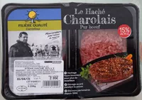 Le Haché Charolais Pur Bœuf 15% M.G.