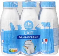 Lait demi écrémé