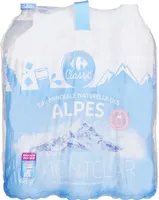 Eau minerale naturelle des alpes