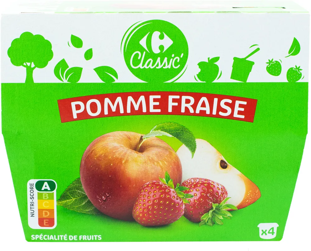 Pomme Fraise Spécialité de fruits