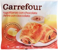 Napolitanas con chocolate