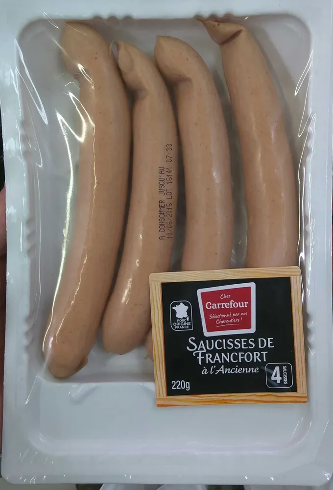 Saucisses de Francfort à l'ancienne