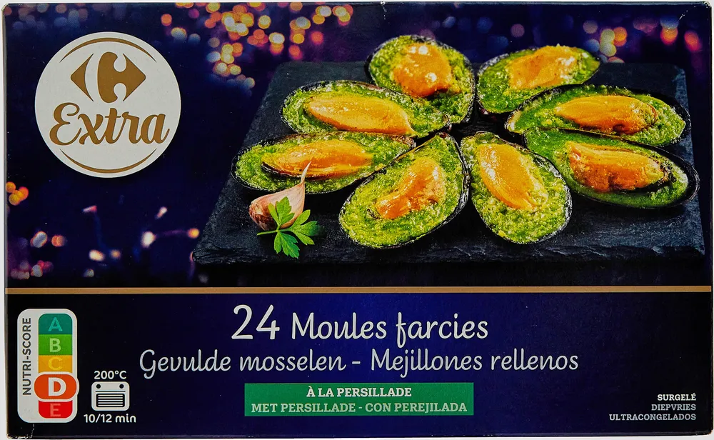 24 Moules farcies à la persillade
