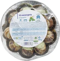 Escargots helix lucorum prepares, belle grosseur