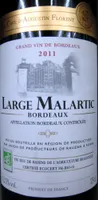 Bordeaux AOC 2011 Bio Large Malartic