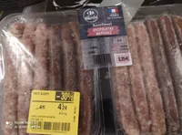 Assortiment chipolatas, véritables merguez, saveurs variées