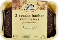 2 steaks hachés Race Salers