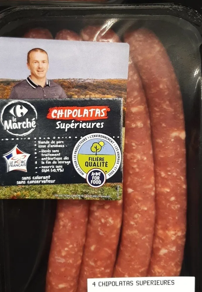 4 Chipolatas supérieures